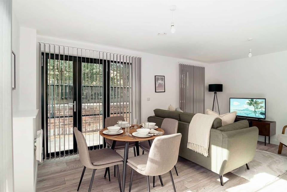 Living Space and Dining Area