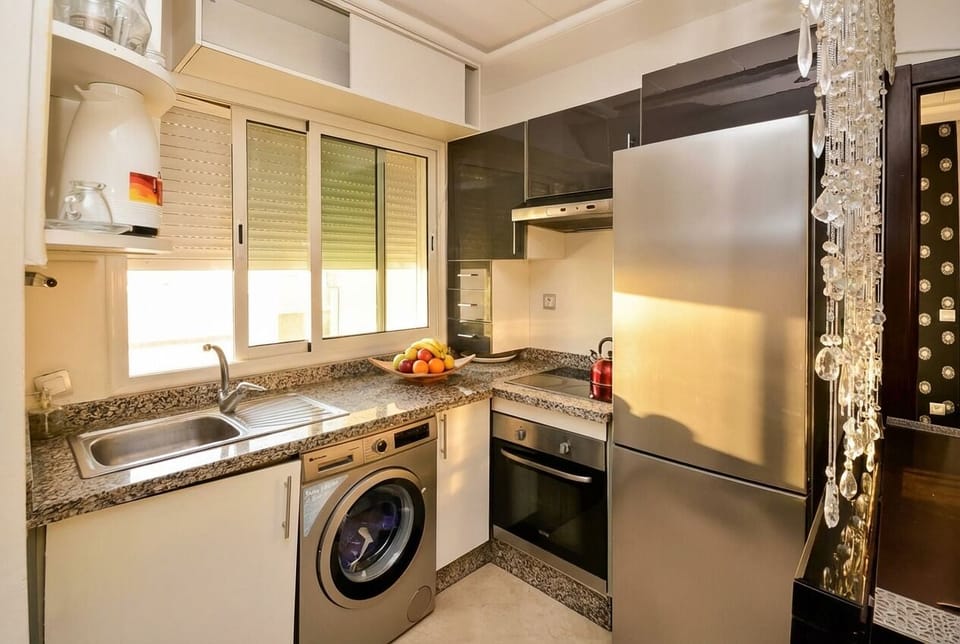 Compact Modern Kitchen