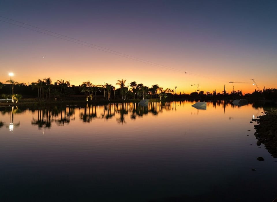 Sunset Waterfront View