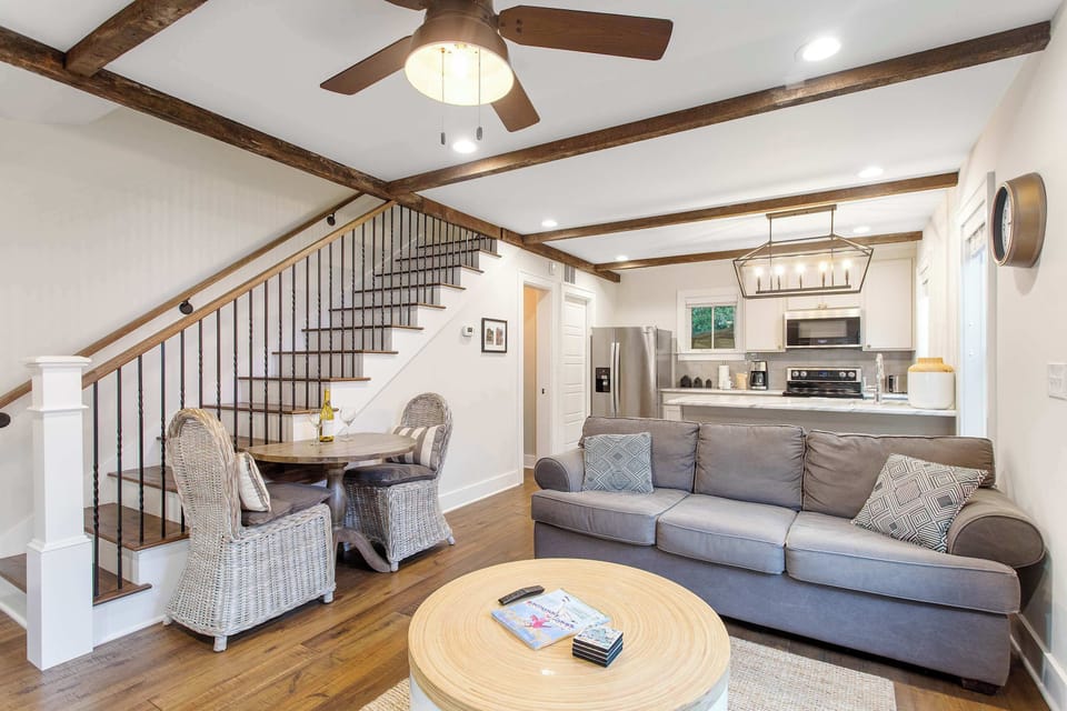 Comfy living room + TV