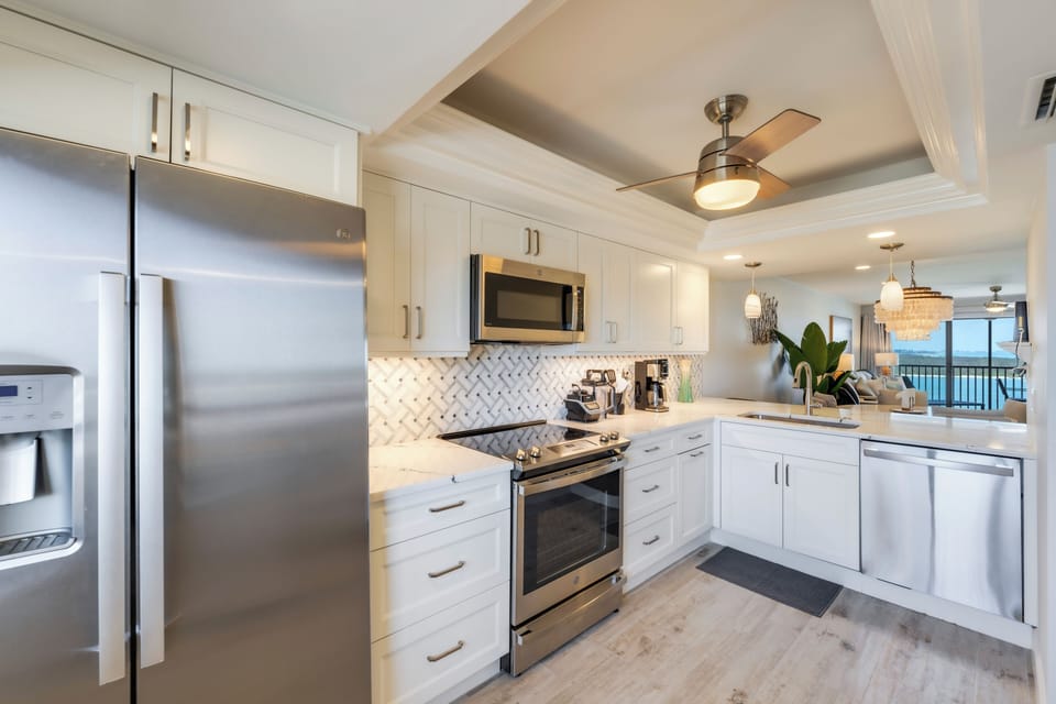Recently updated kitchen