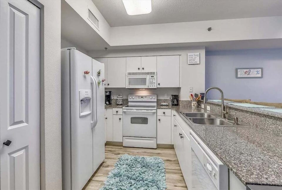 Full kitchen with all the cooking essentials