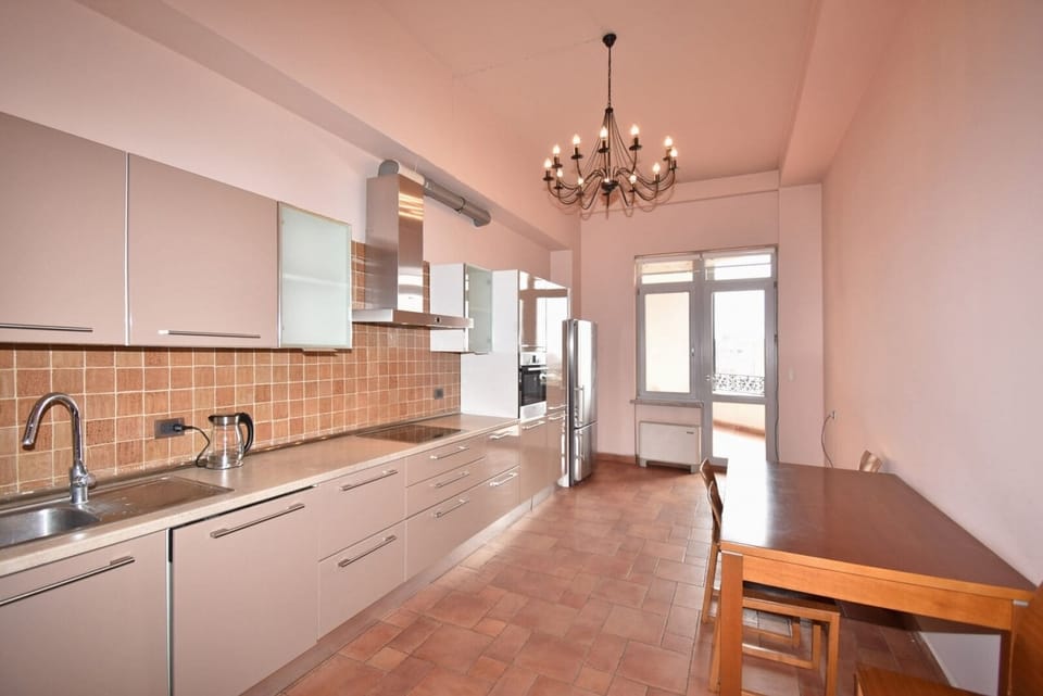 Apartment, 4 Bedrooms, Balcony, City View | Private kitchen | Electric kettle, toaster