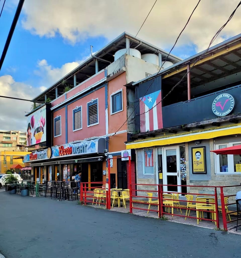 Enjoy the convenience of staying steps from La Placita de Santurce, San Juan’s most vibrant cultural hub. Find world-class dining, live music, art, and nightlife. It's like a small version of New Orleans, where you can bar hop, dine, and dance. 
