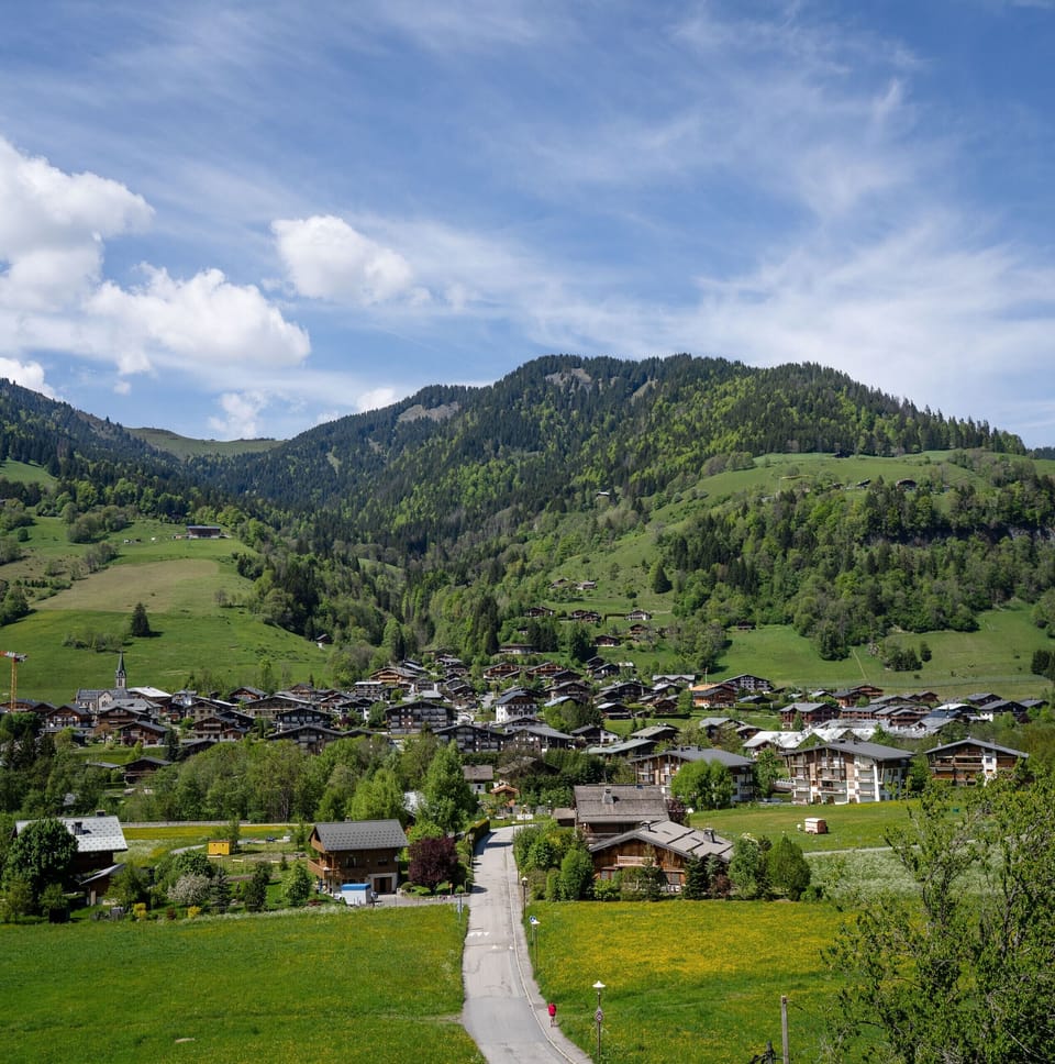 Praz-sur-Arly in summer