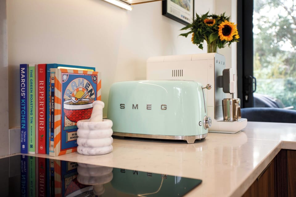 Toaster, coffee maker, electric cooker