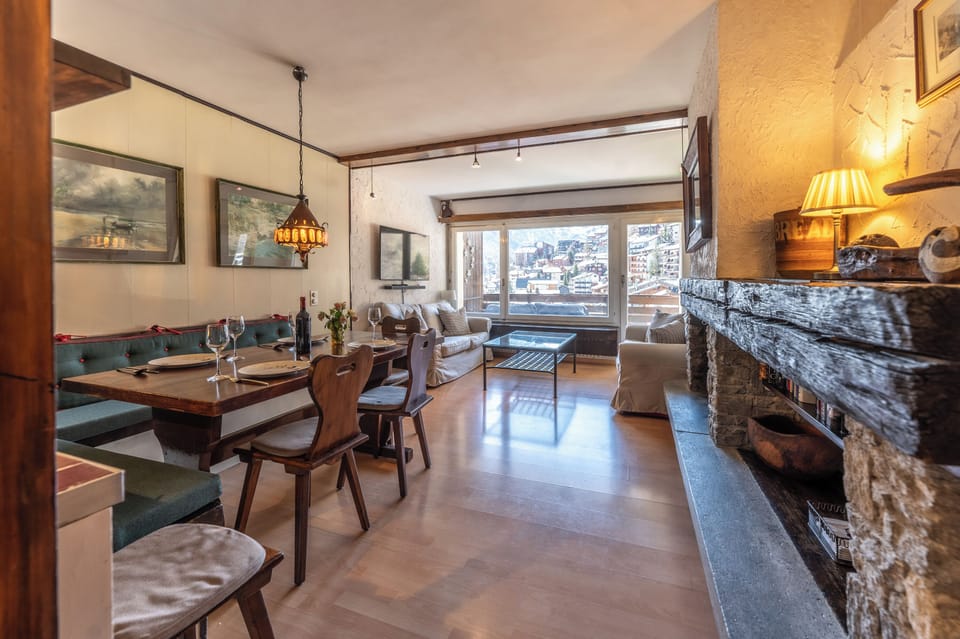 Family Condo, Balcony, Mountain View | In-room dining