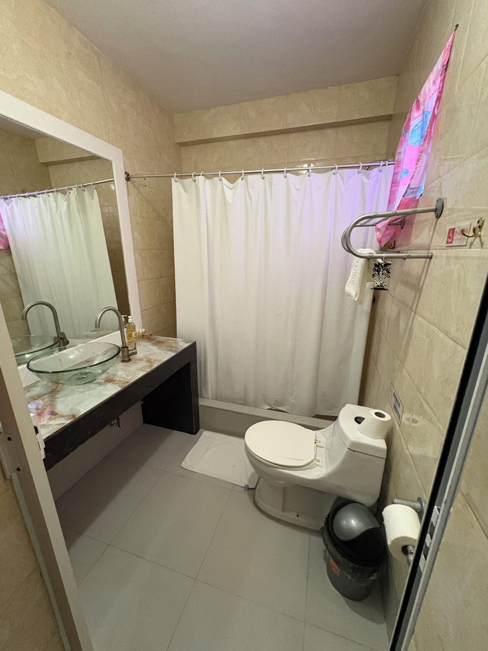 Luxury Room | Bathroom | Shower, free toiletries, hair dryer, towels