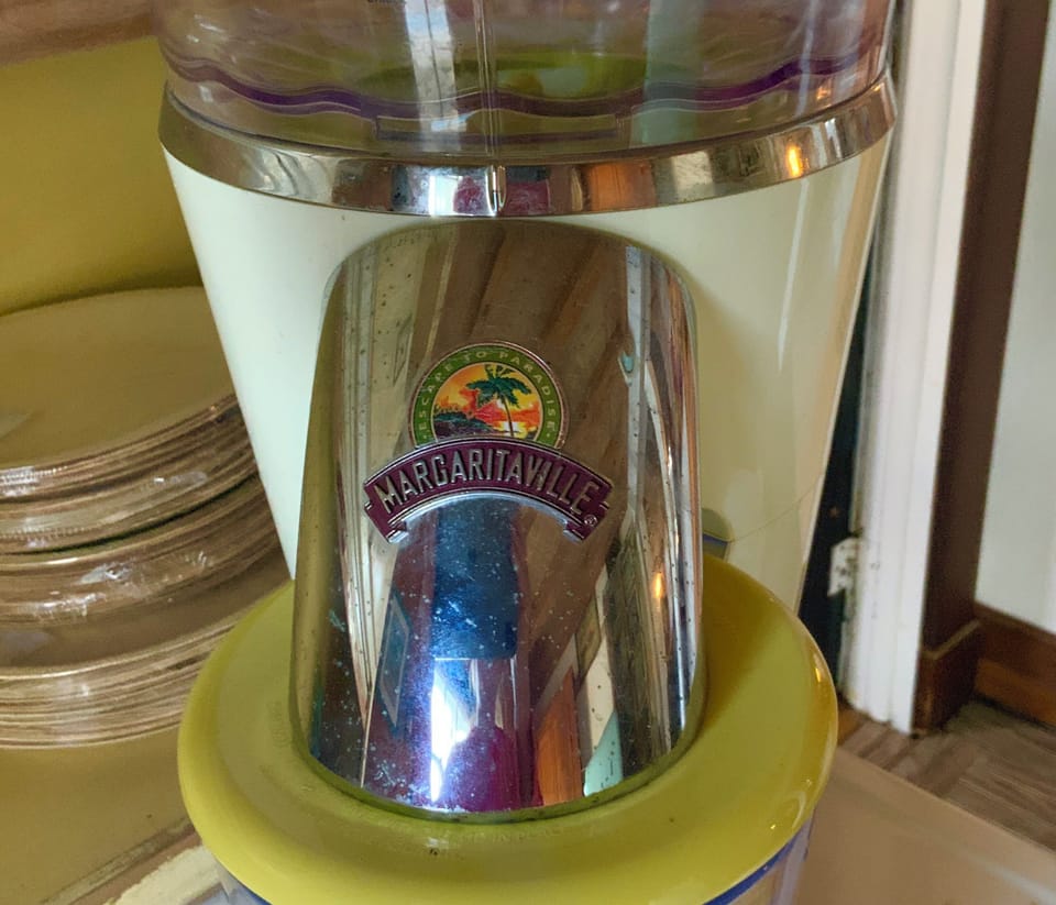 Margaritaville Blender. yum 