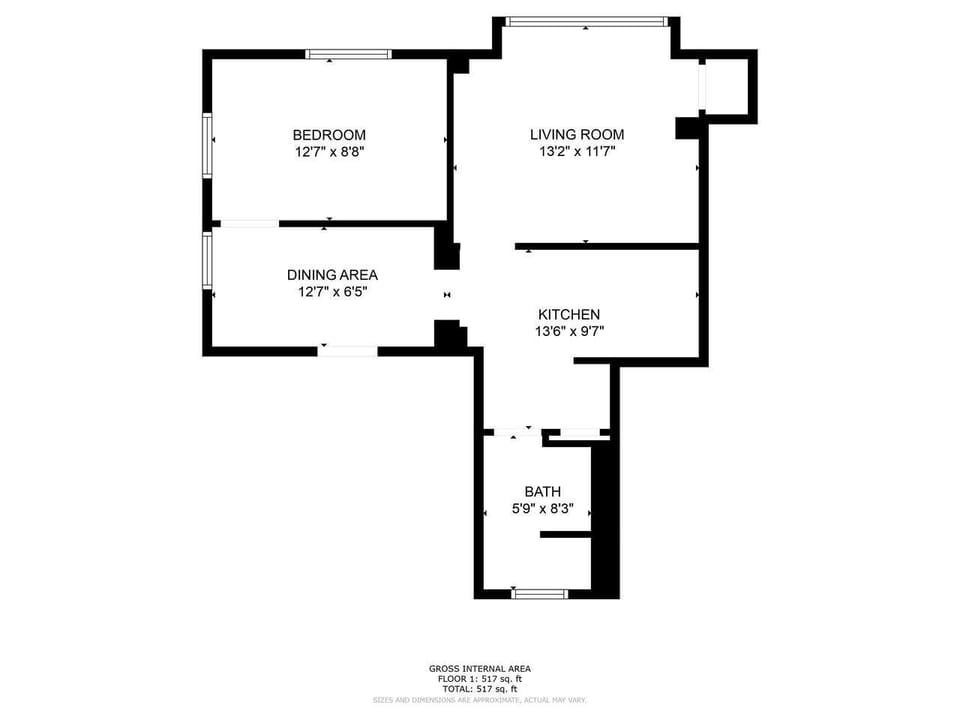 Spacious layout with everything you need for a comfortable stay.