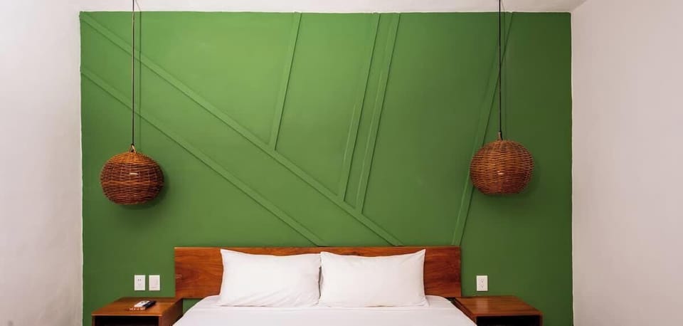 Habitación con cama queen size 