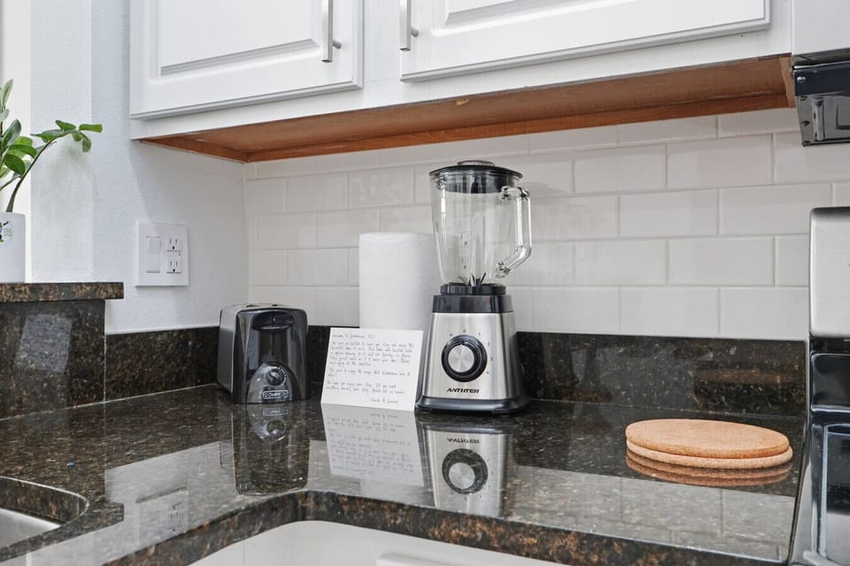 Appliances ready for your stay