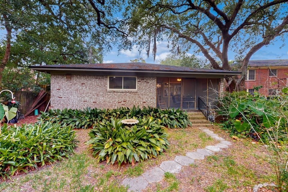 Spacious fenced yard perfect for relaxing and enjoying outdoor time.