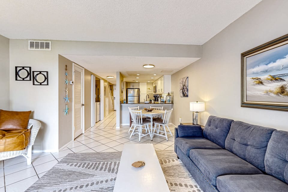 living room and dining area perfect for family time.
