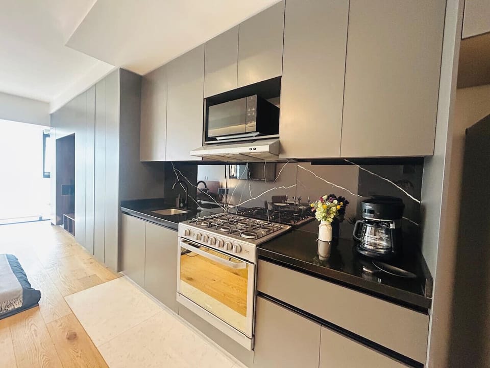 Fuel adventures: simple meals from this efficient kitchen.