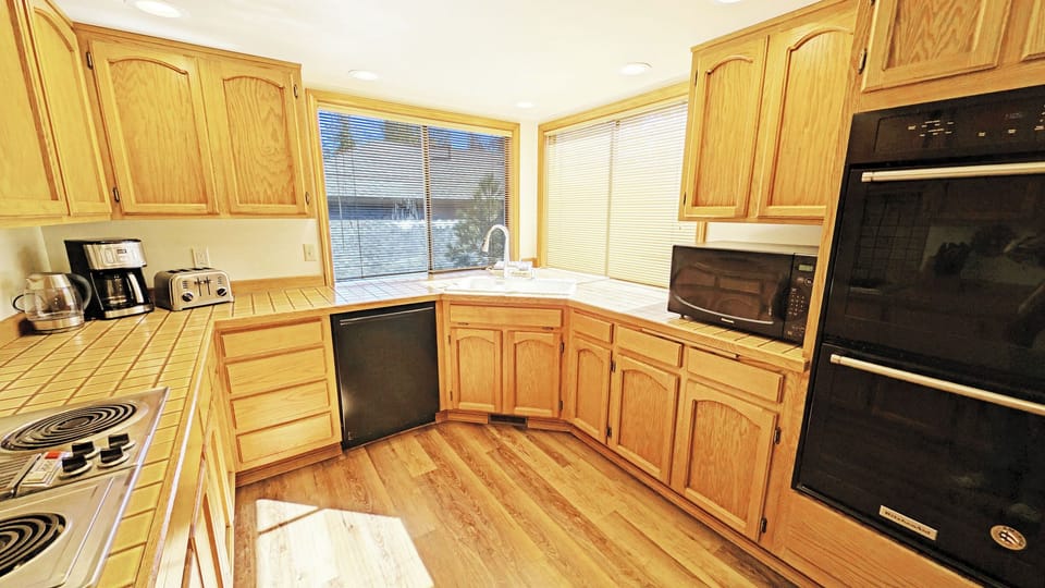 Plenty of storage and work space.