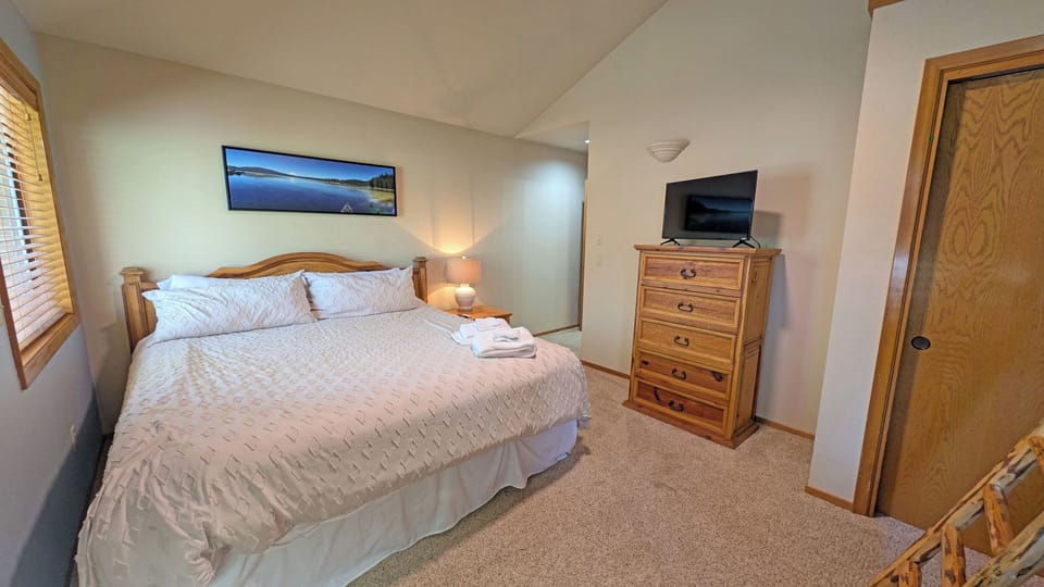 There's a TV as well
