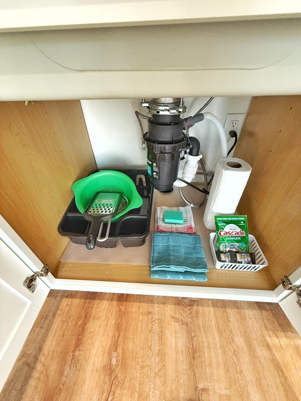 Stocked with all essentials.

