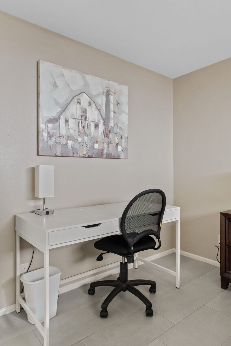 Desk in Second Bedroom