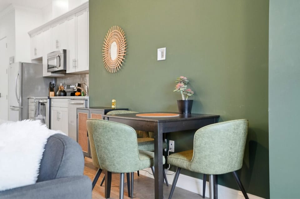 Cozy dining area