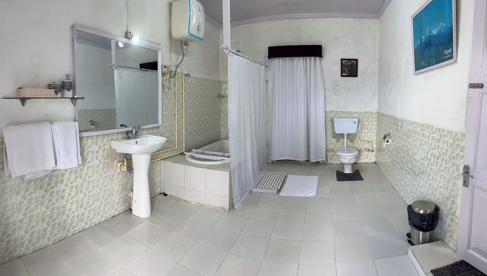 Superior Quadruple Room, Mountain View | Bathroom | Slippers, bidet