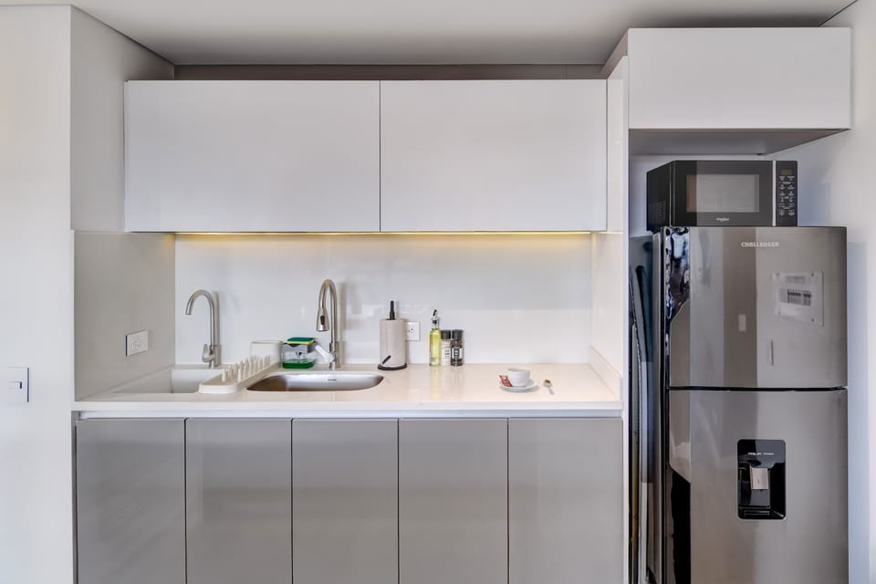 Fully equipped kitchen with ample storage