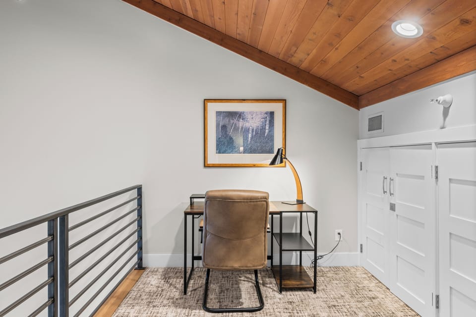 Laptop-friendly table ideal for work-from-home!