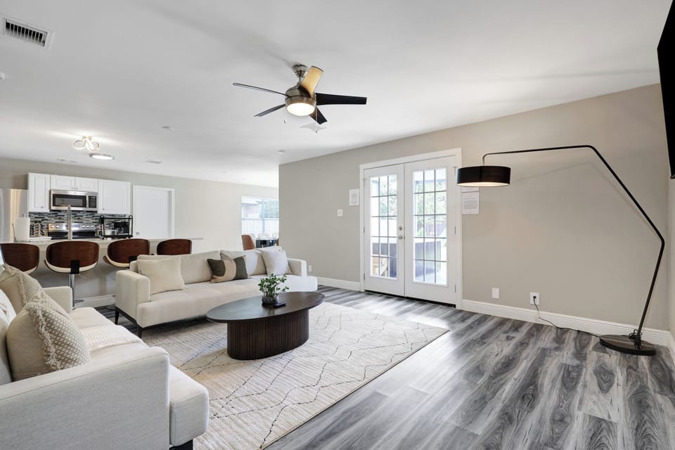 Enjoy plenty of space and natural light. High-speed WiFi included.