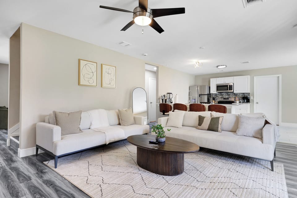 Perfectly designed to accommodate all your family and friends comfortably.