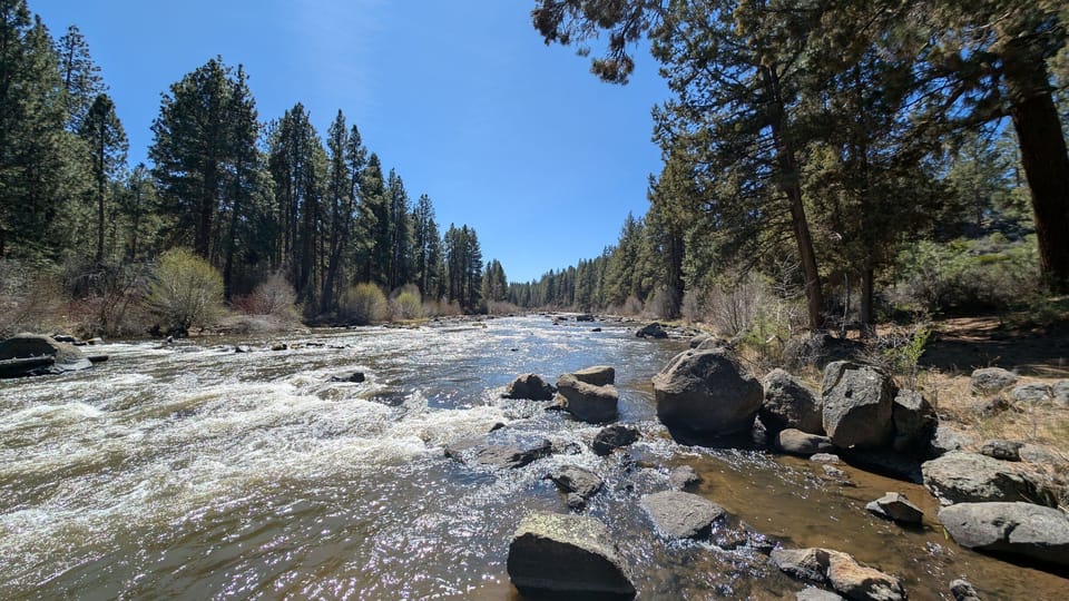The beautiful Deschutes River