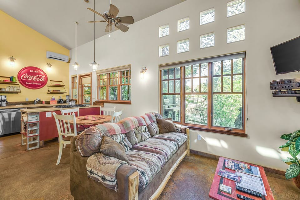 Spacious and inviting, the perfect spot to unwind after a day of adventure.