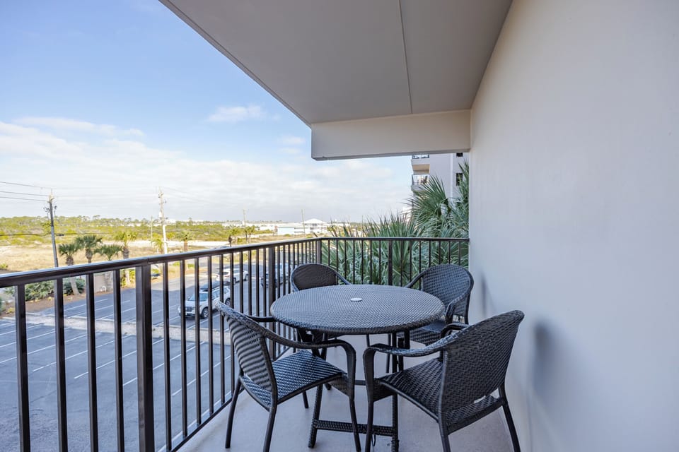 Easy Breezey Ocean Breeze West 306 - Balcony off the master bedroom.