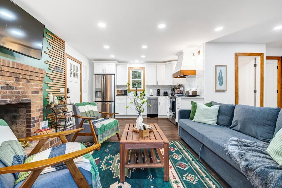 Elegant, thoughtfully designed living room