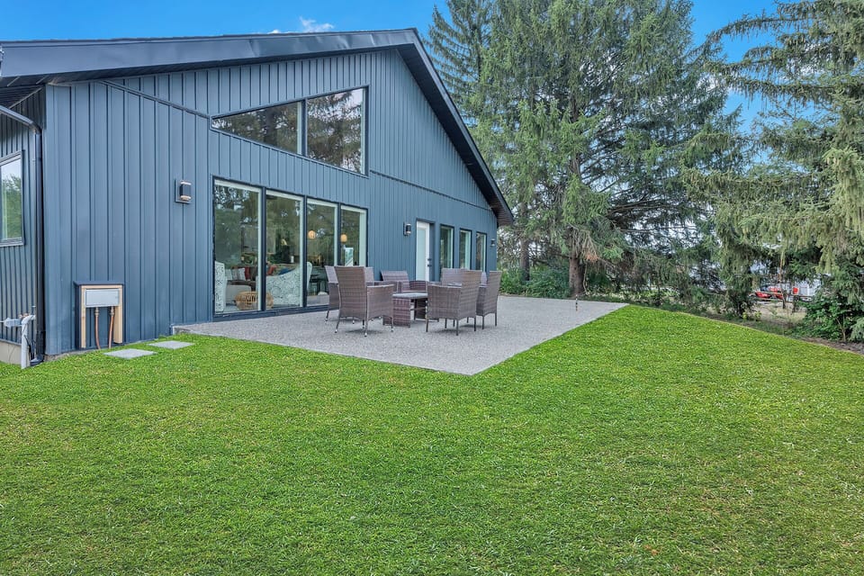 Outside patio area
