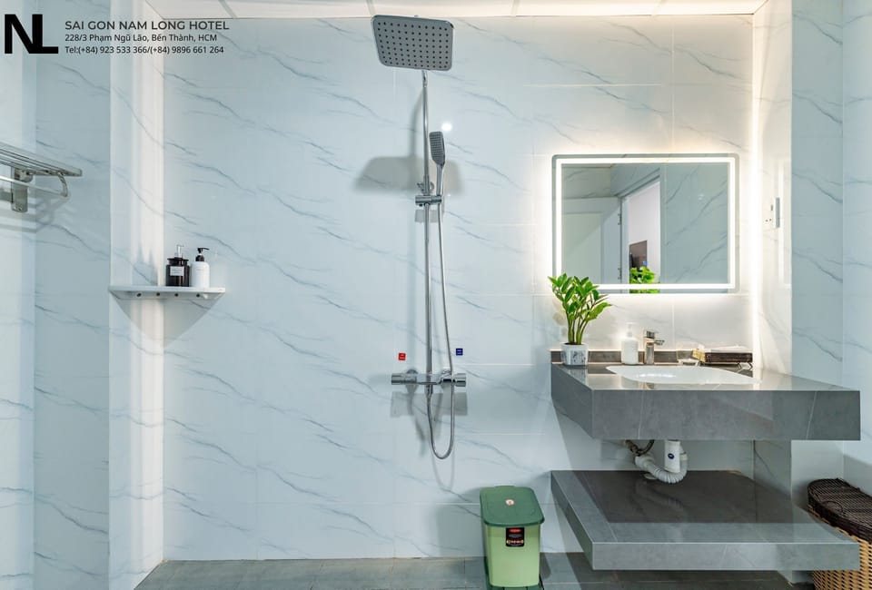 Family Quadruple Room, Balcony, City View | Bathroom | Shower, hair dryer, towels, soap