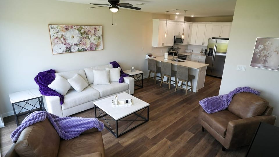 Family room & kitchen