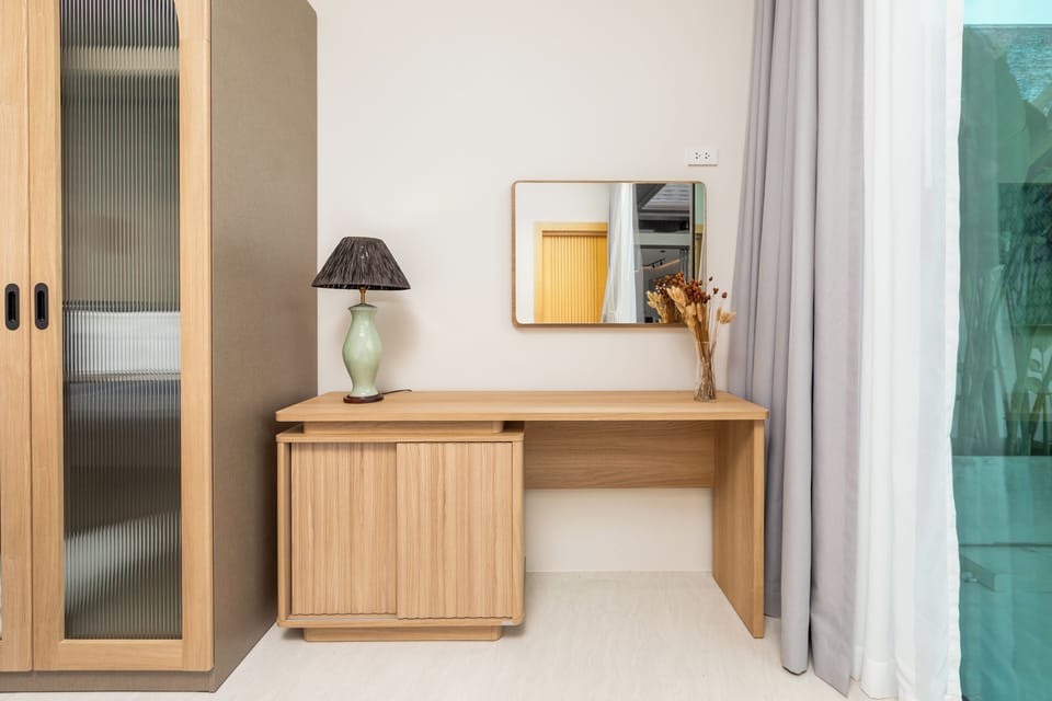 Design Villa, 2 Bedrooms, Pool View | In-room safe, iron/ironing board, free WiFi