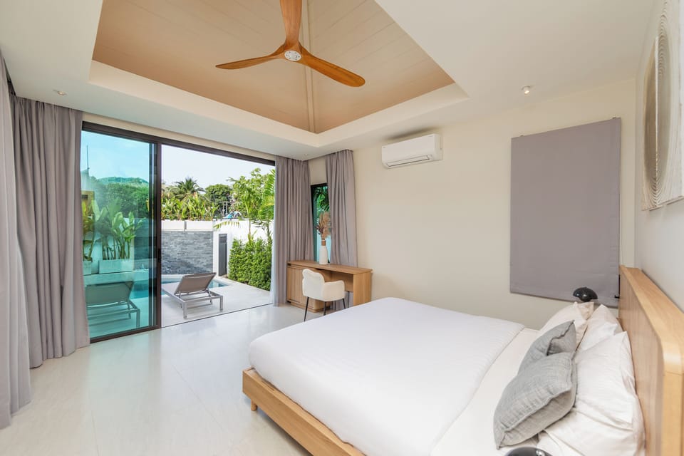 Design Villa, 2 Bedrooms, Pool View | In-room safe, iron/ironing board, free WiFi