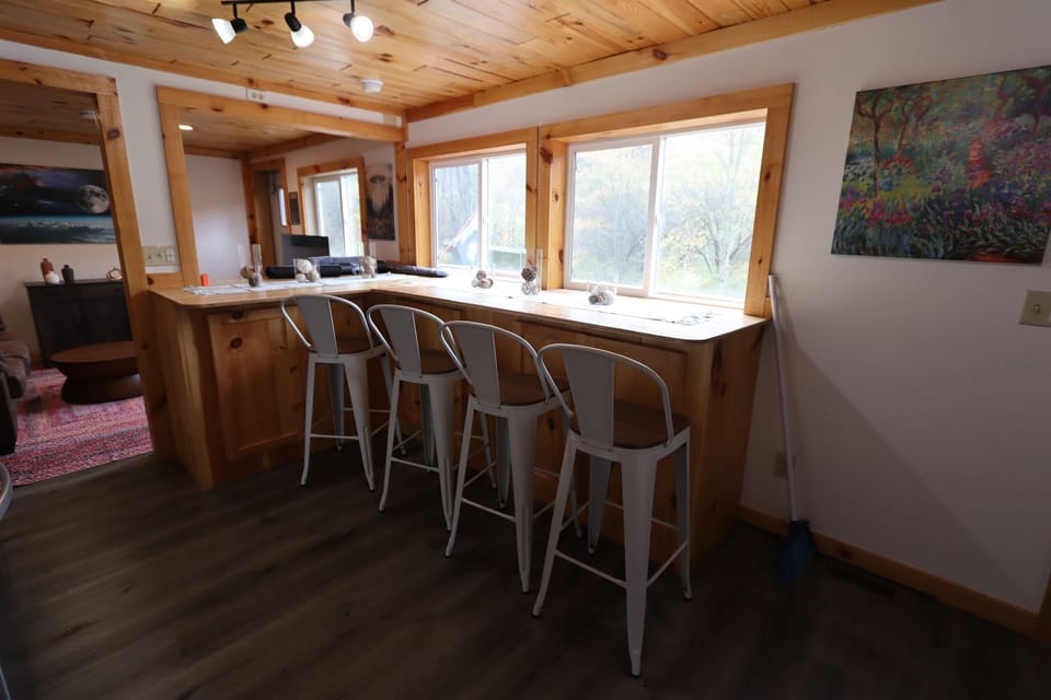 Extra seating for a guest or two