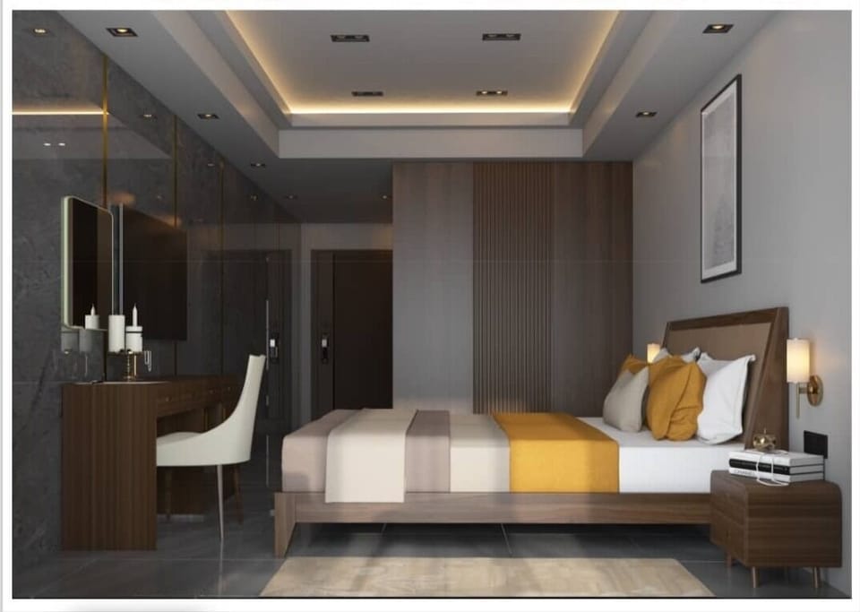Deluxe Double Room, Balcony, Bay View | In-room safe, desk, laptop workspace, soundproofing