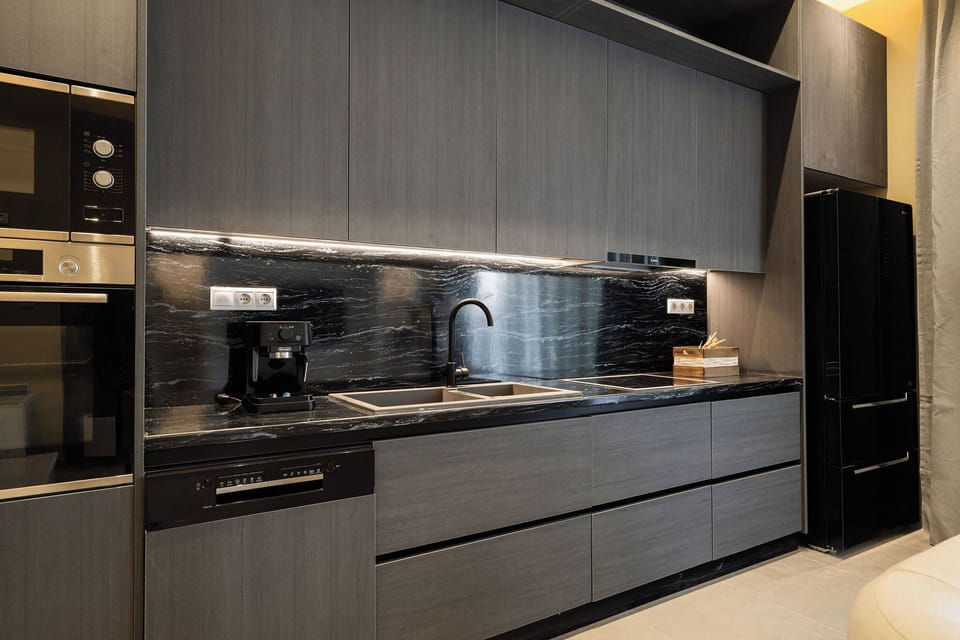 Villa, 3 Bedrooms, Private Pool | Private kitchen | Microwave, oven, stovetop, espresso maker