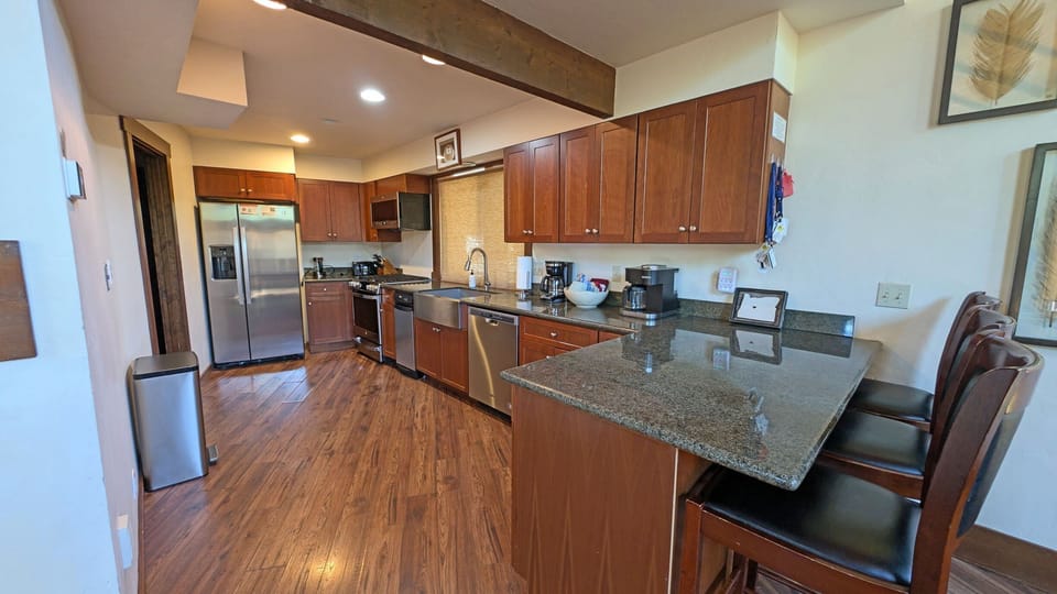 Kitchen with Stainless Steel Appliances