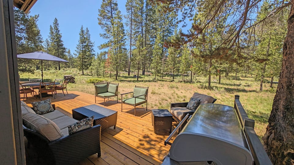 Main Floor Deck with Monument BBQ and lots of space