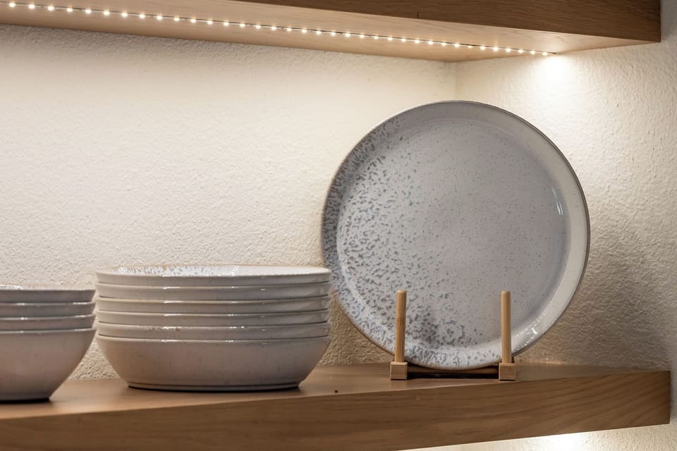Stocked kitchen