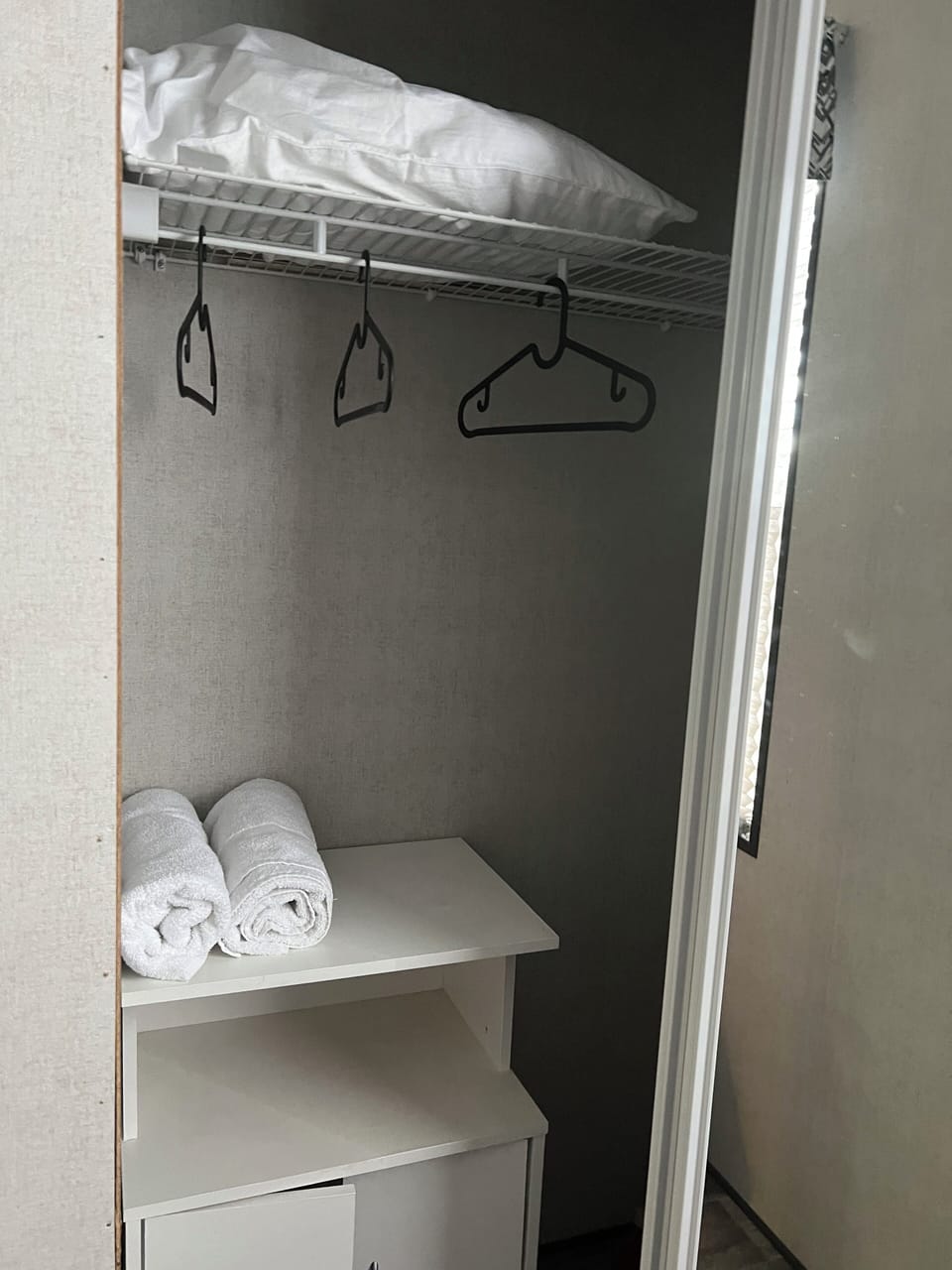 Towels available
