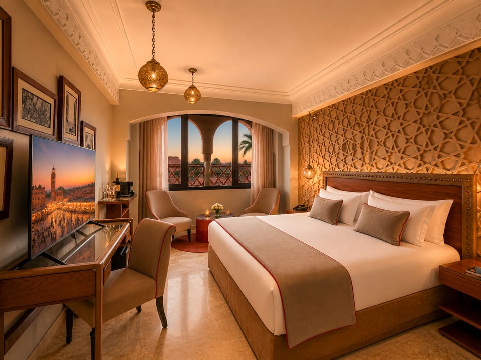 Superior Double Room | Premium bedding, minibar, in-room safe, laptop workspace
