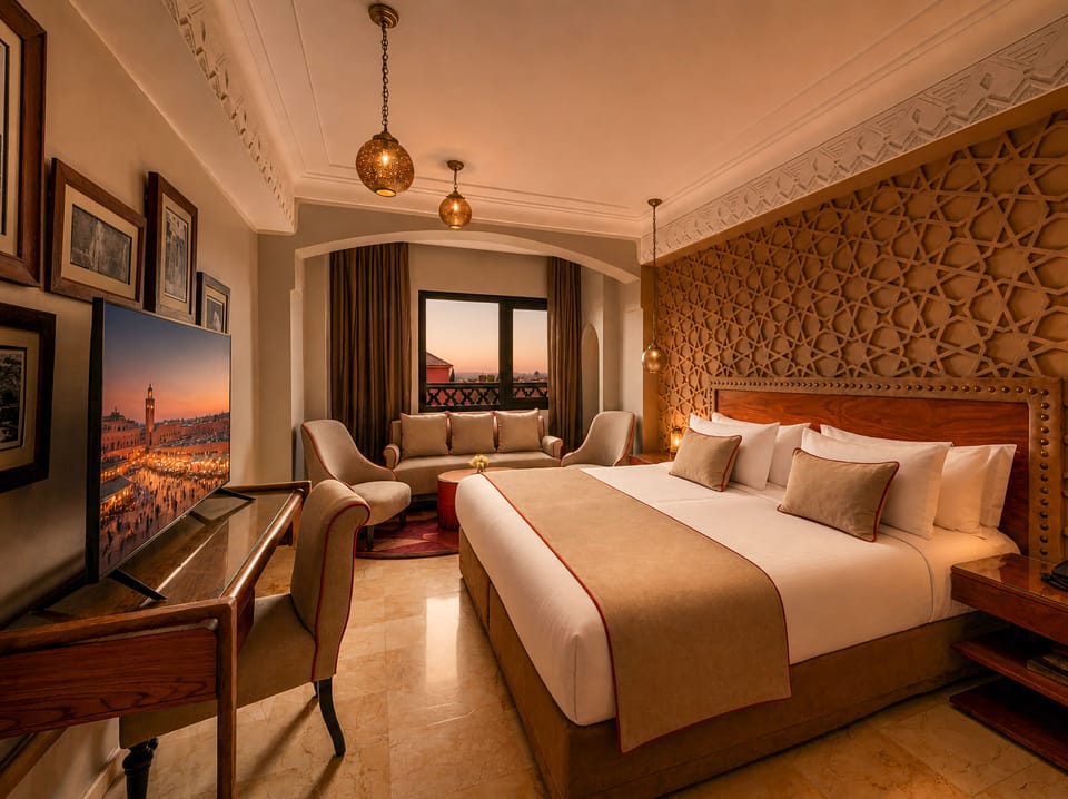 Superior Double Room | Premium bedding, minibar, in-room safe, laptop workspace