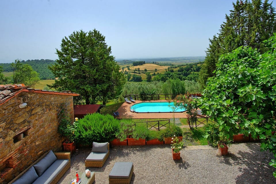 Panoramic Villa, 4 Bedrooms (Uccellaia) | View from room