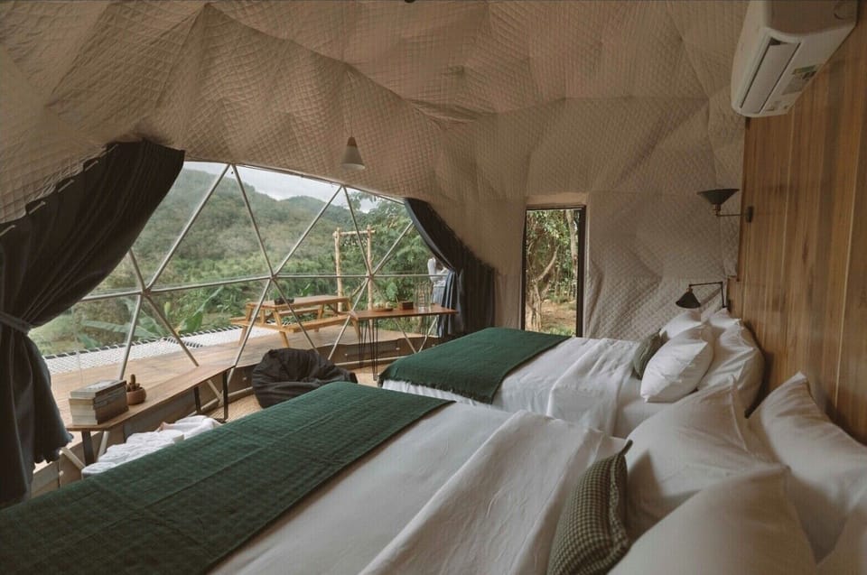 Family Tent, Patio, Garden View | Desk, soundproofing, WiFi (free), individually decorated