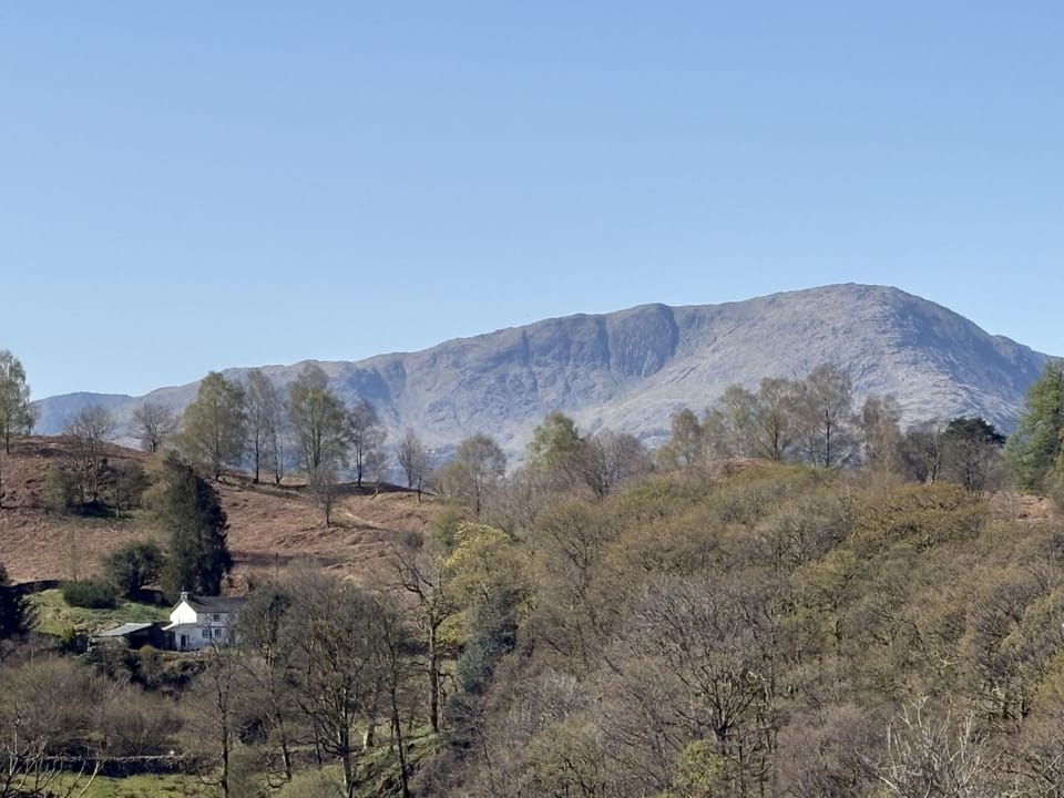 Taken from the field opposite the property